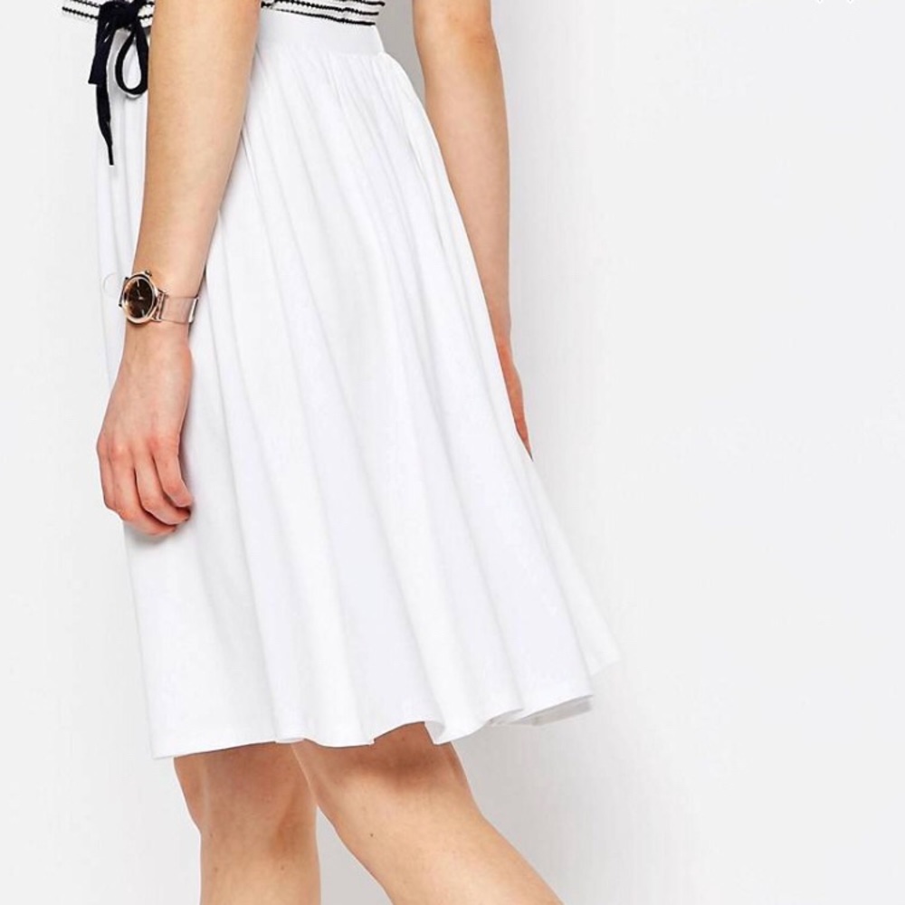 White ASOS Skirt